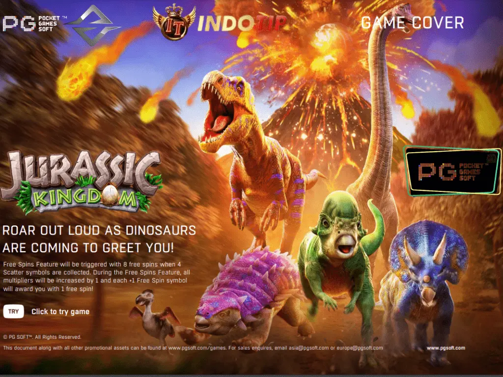 Sarang Maxwin Game Indotip JURASSIC KINGDOM