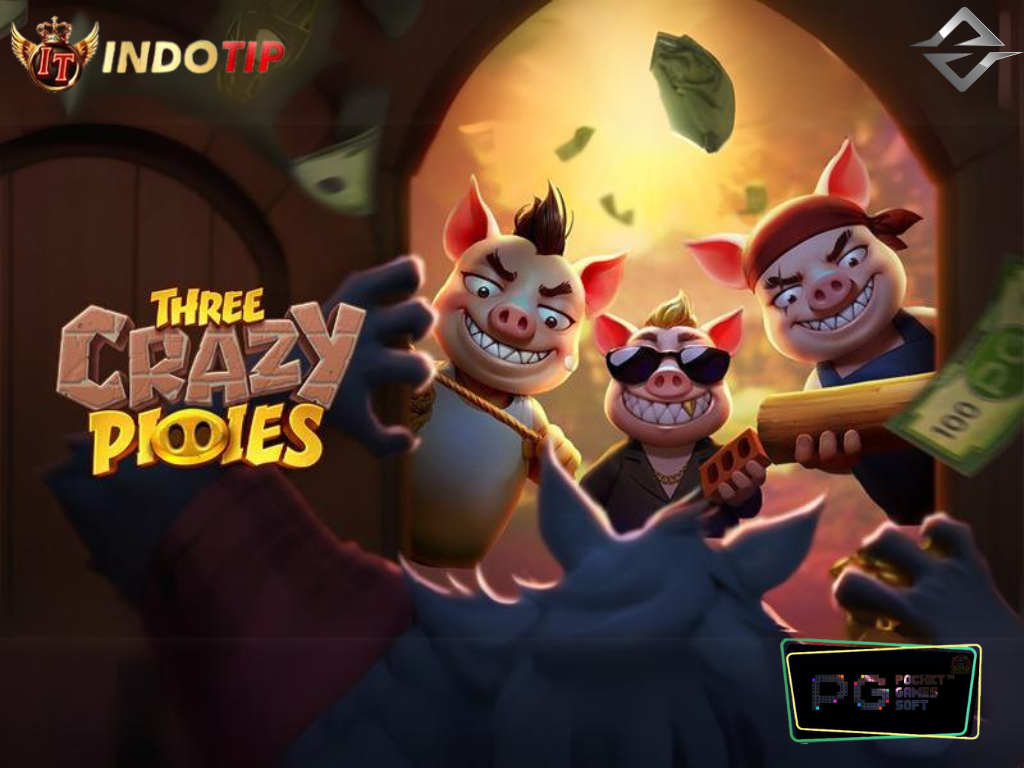 THREE CRAZY PIGGIES PGSOFT INDOTIP